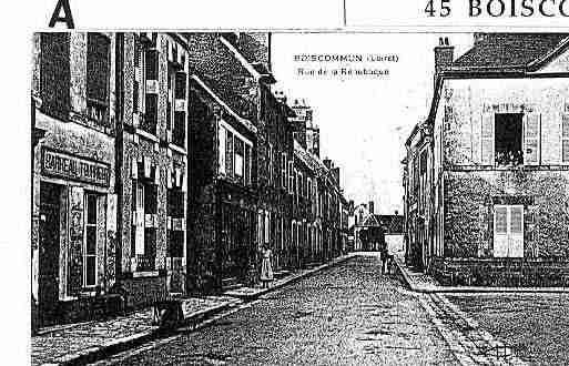 Ville de BOISCOMMUN Carte postale ancienne
