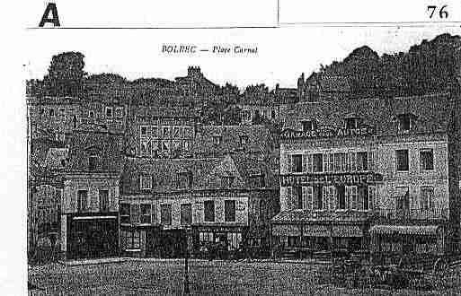 Ville de BOLBEC Carte postale ancienne
