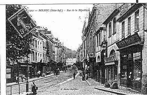 Ville de BOLBEC Carte postale ancienne