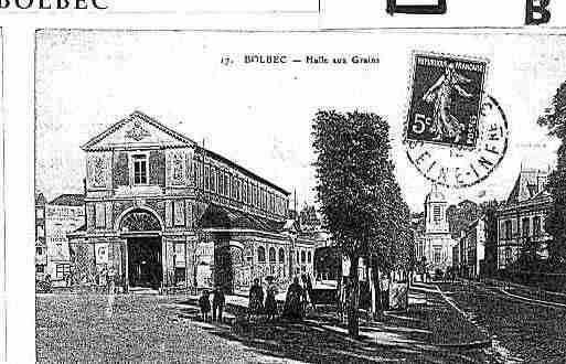 Ville de BOLBEC Carte postale ancienne