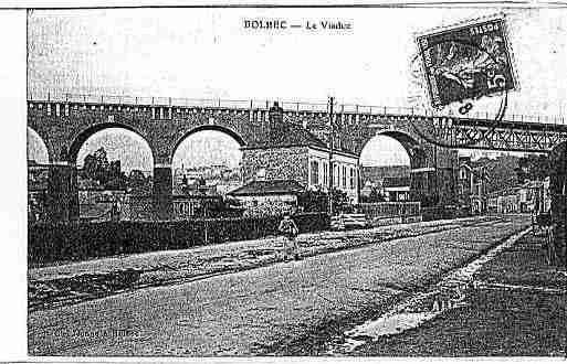 Ville de BOLBEC Carte postale ancienne