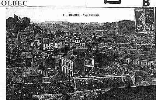 Ville de BOLBEC Carte postale ancienne