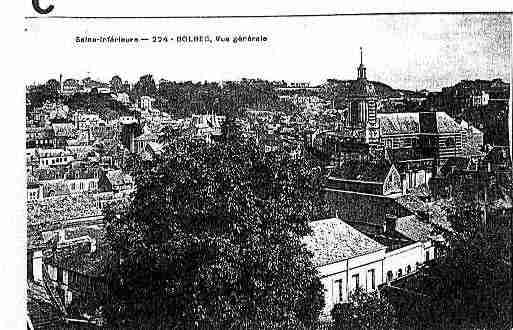 Ville de BOLBEC Carte postale ancienne