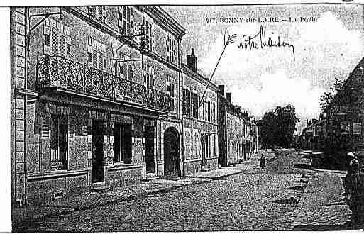 Ville de BONNYSURLOIRE Carte postale ancienne