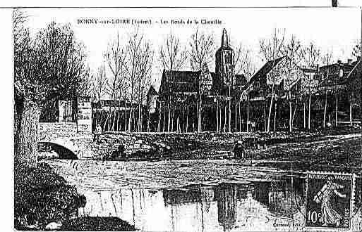 Ville de BONNYSURLOIRE Carte postale ancienne Ville de BONNYSURLOIRE Carte postale ancienne