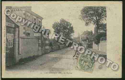 Ville de BORDES(LES) Carte postale ancienne