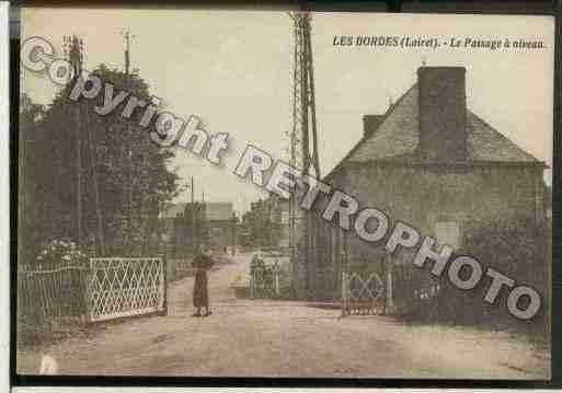 Ville de BORDES(LES) Carte postale ancienne