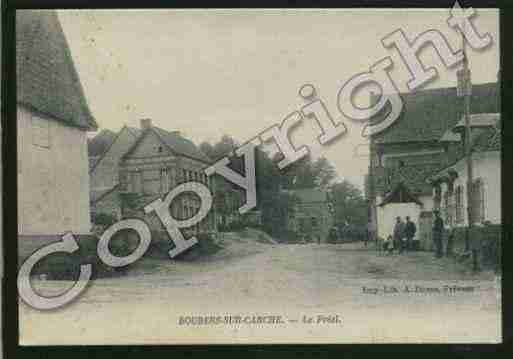 Ville de BOUBERSSURCANCHE Carte postale ancienne