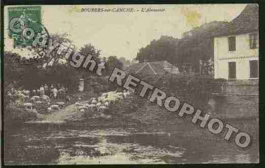 Ville de BOUBERSSURCANCHE Carte postale ancienne