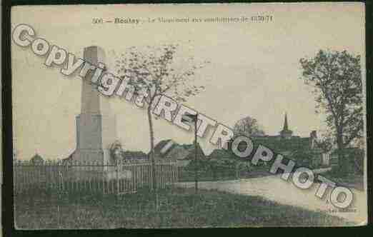 Ville de BOULAYLESBARRES Carte postale ancienne