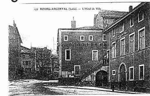Ville de BOURGARGENTAL Carte postale ancienne