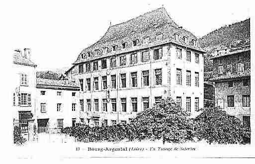 Ville de BOURGARGENTAL Carte postale ancienne Ville de BOURGARGENTAL Carte postale ancienne