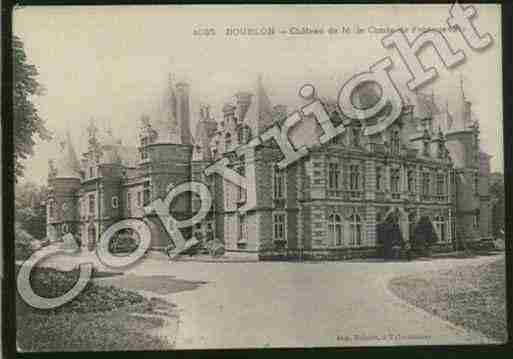 Ville de BOURLON Carte postale ancienne