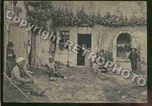 Ville de BOURRE Carte postale ancienne
