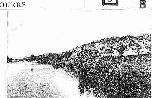 Ville de BOURRE Carte postale ancienne