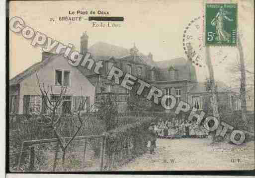 Ville de BREAUTE Carte postale ancienne
