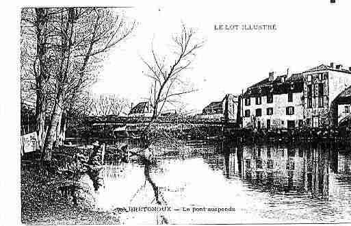 Ville de BRETENOUX Carte postale ancienne