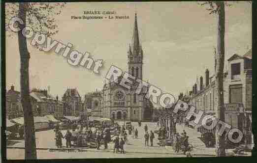 Ville de BRIARE Carte postale ancienne