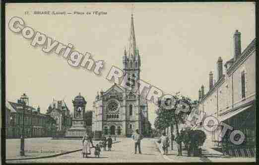 Ville de BRIARE Carte postale ancienne
