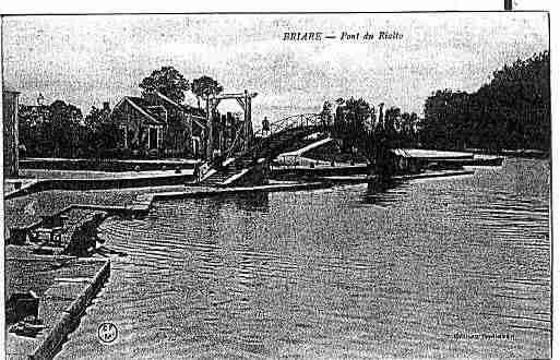 Ville de BRIARE Carte postale ancienne