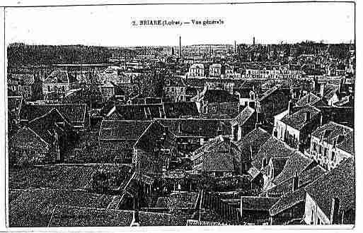 Ville de BRIARE Carte postale ancienne