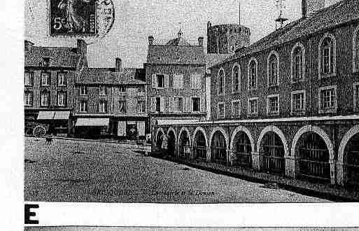 Ville de BRICQUEBEC Carte postale ancienne
