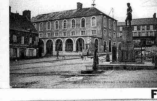 Ville de BRICQUEBEC Carte postale ancienne