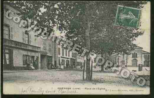 Ville de BRIENNON Carte postale ancienne