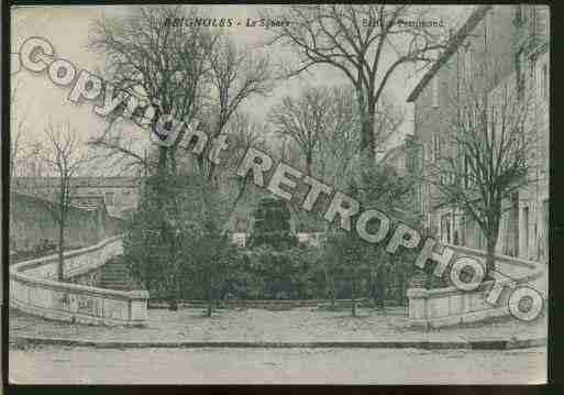 Ville de BRIGNOLES Carte postale ancienne