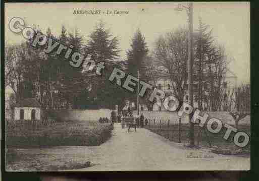 Ville de BRIGNOLES Carte postale ancienne