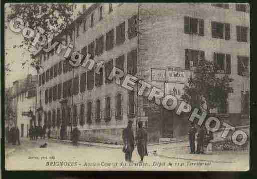 Ville de BRIGNOLES Carte postale ancienne