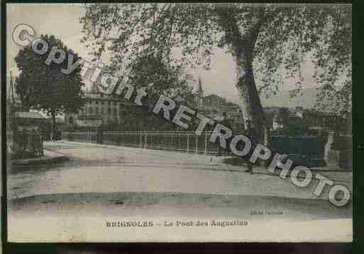 Ville de BRIGNOLES Carte postale ancienne