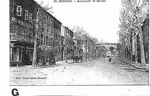 Ville de BRIOUDE Carte postale ancienne