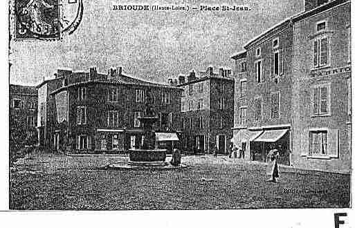 Ville de BRIOUDE Carte postale ancienne