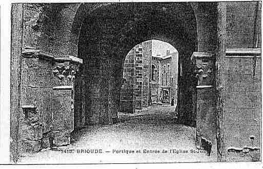 Ville de BRIOUDE Carte postale ancienne