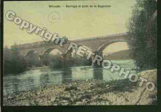 Ville de BRIOUDE Carte postale ancienne