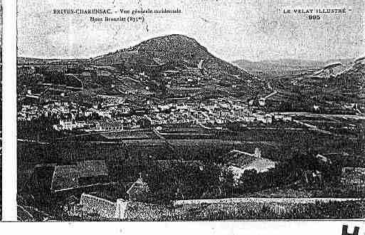 Ville de BRIVESCHARENSAC Carte postale ancienne