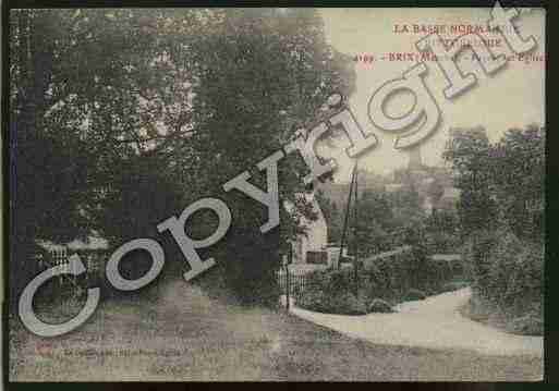 Ville de BRIX Carte postale ancienne