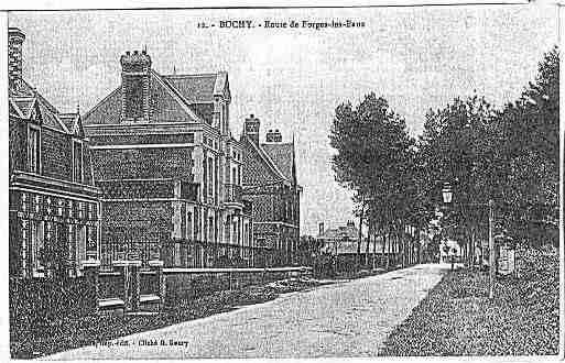 Ville de BUCHY Carte postale ancienne