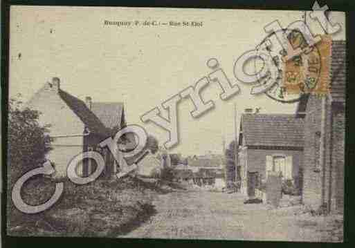Ville de BUCQUOY Carte postale ancienne