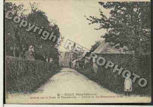 Ville de BULLY Carte postale ancienne