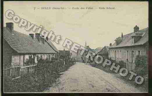 Ville de BULLY Carte postale ancienne