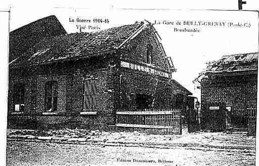 Ville de BULLYLESMINESGRENAY Carte postale ancienne Ville de BULLYLESMINESGRENAY Carte postale ancienne