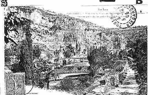 Ville de CABRERETS Carte postale ancienne Ville de CABRERETS Carte postale ancienne