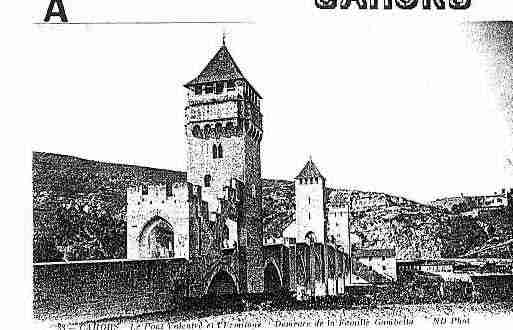 Ville de CAHORS Carte postale ancienne