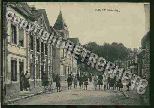 Ville de CAILLY Carte postale ancienne