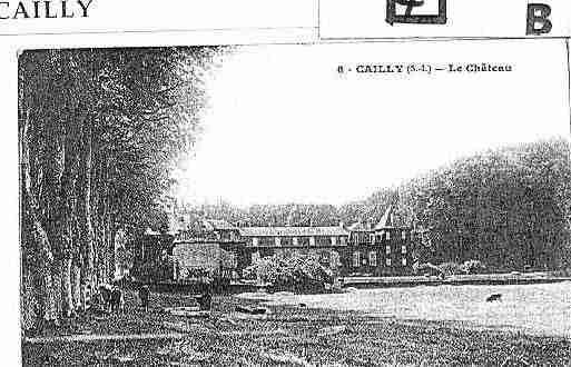 Ville de CAILLY Carte postale ancienne