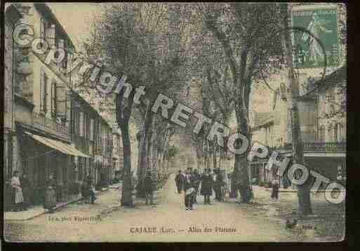 Ville de CAJARC Carte postale ancienne