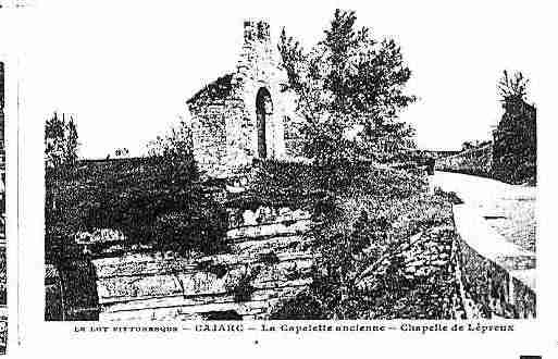 Ville de CAJARC Carte postale ancienne