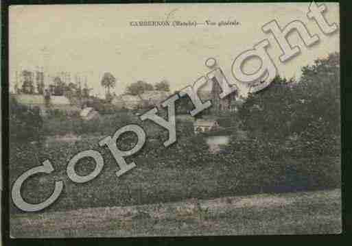 Ville de CAMBERNON Carte postale ancienne Ville de CAMBERNON Carte postale ancienne